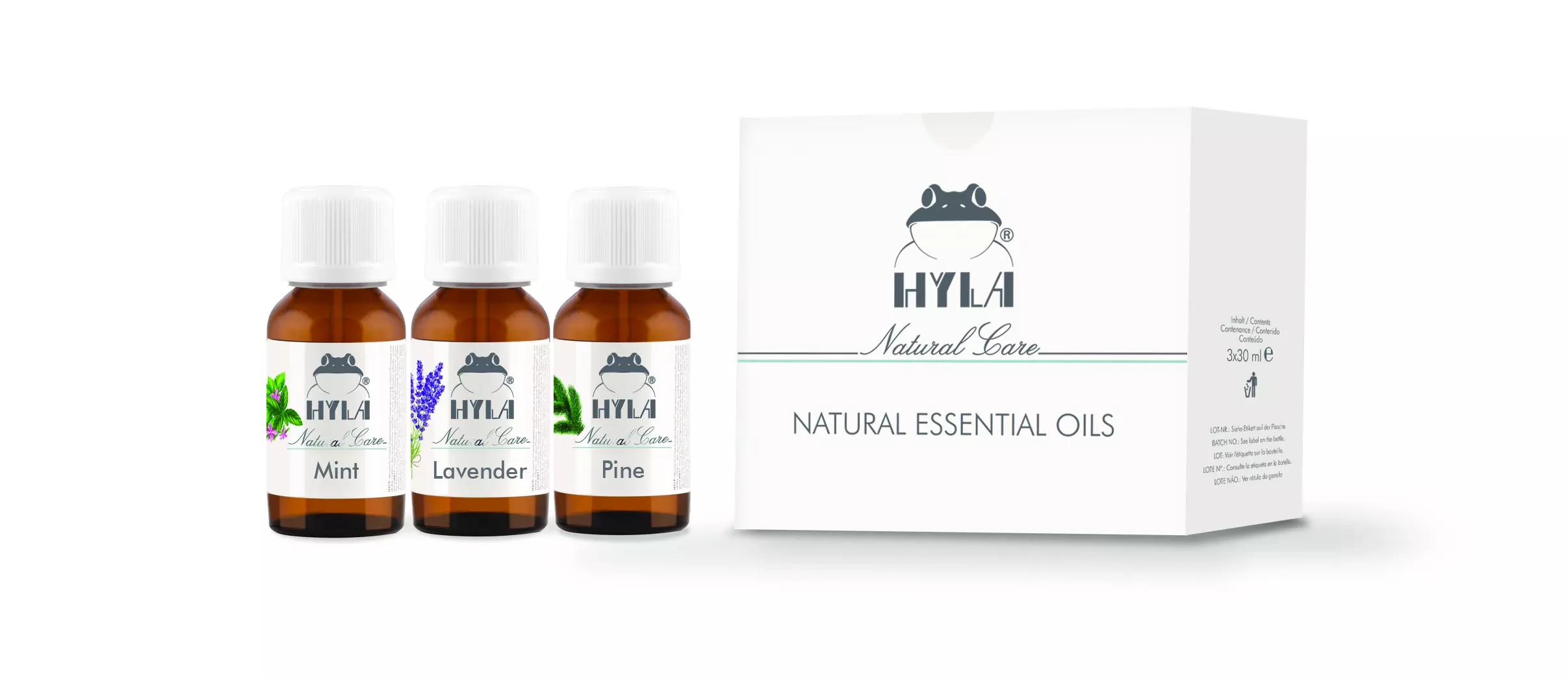 Original HYLA Produktbild: HYLA Natural Care - Ätherische Öle - 3x30ml MLP