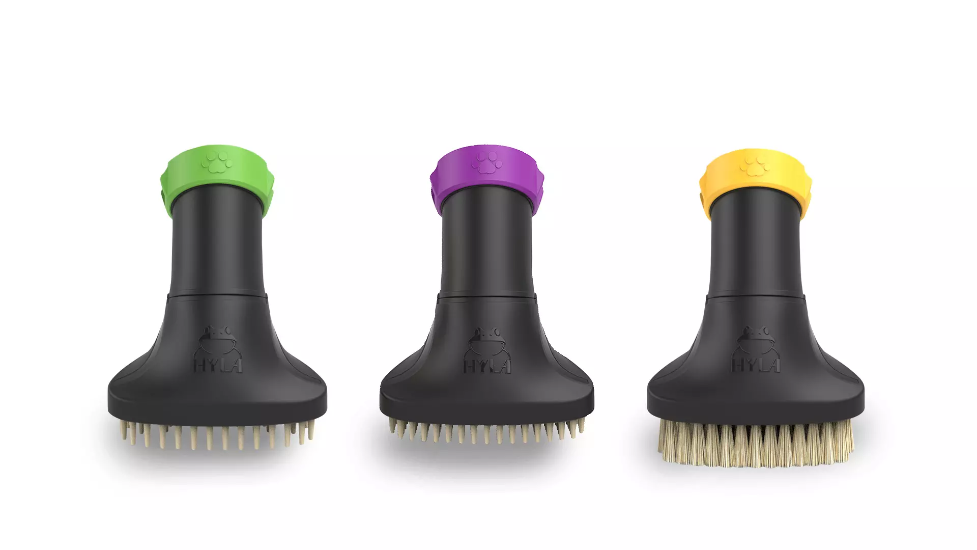 Original HYLA Produktbild: HYLA Tierbürsten Aufsätze - Set