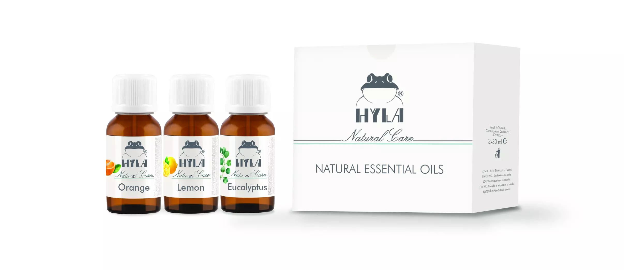 Original HYLA Produktbild: HYLA Natural Care - Ätherische Öle - 3x30ml EOL